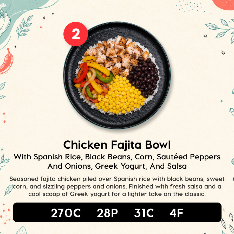 EXCLUSIVE 5 (+1 FREE) Meal Plan