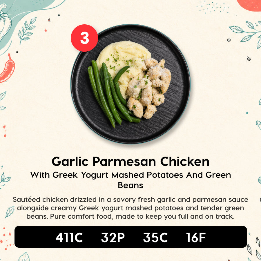 EXCLUSIVE 5 (+1 FREE) Meal Plan